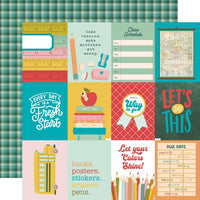 Simple Stories - Book Fair Paper - 3X4 Elements