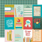 Simple Stories - Book Fair Paper - 3X4 Elements