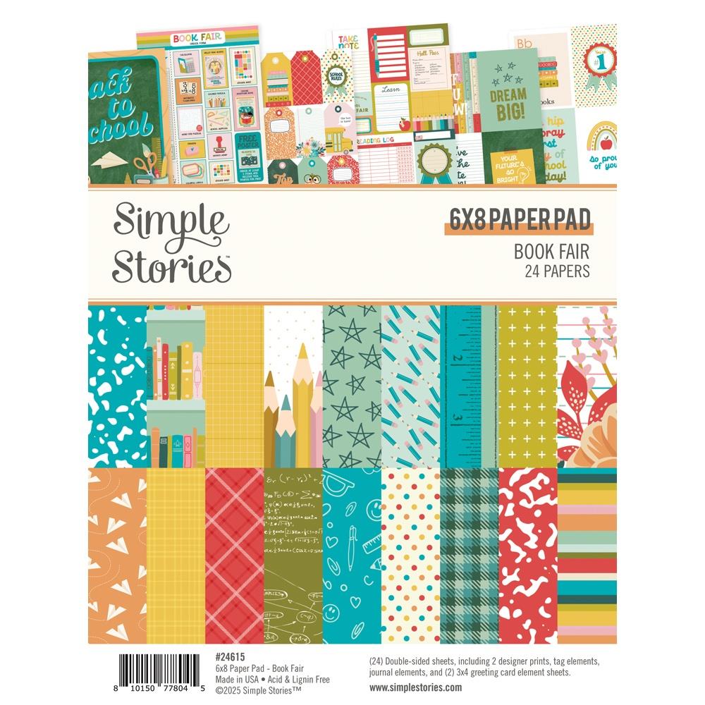 Simple Stories - Book Fair 6x8 Paper Pad