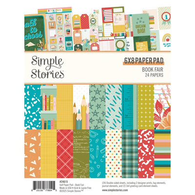 Simple Stories - Book Fair 6x8 Paper Pad