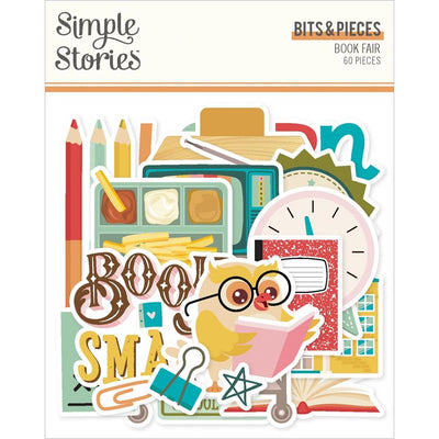 Simple Stories - Book Fair Bits & Pieces 60/Pkg