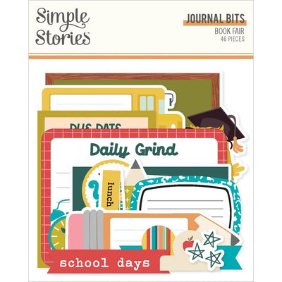 Simple Stories - Book Fair Journal Bits 46/Pkg