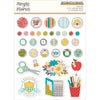 Simple Stories - Book Fair Decorative Brads 32/Pkg