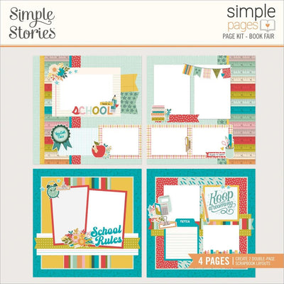 Simple Stories - Book Fair - Simple Pages Page Kit