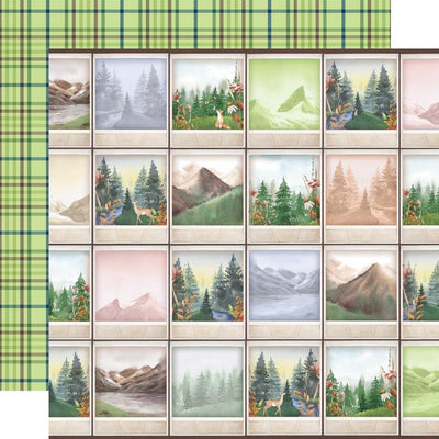 Simple Stories - Simple Vintage Woodlands Paper - Open Road