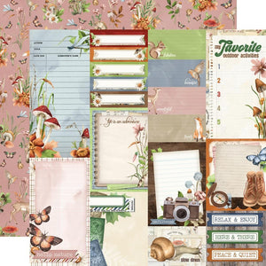 Simple Stories - Simple Vintage Woodlands Paper - Journal Elements