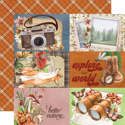 Simple Stories - Simple Vintage Woodlands Paper - 4X6 Elements