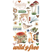 Simple Stories - Simple Vintage Woodlands Chipboard Stickers 27/Pkg