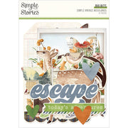 Simple Stories - Simple Vintage Woodlands Big Bits 21/Pkg