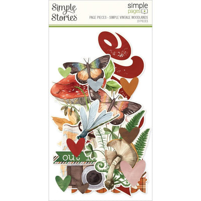 Simple Stories - Simple Page Pieces - Simple Vintage Woodlands