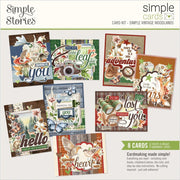 Simple Stories - Simple Vintage Woodlands - Simple Cards Card Kit