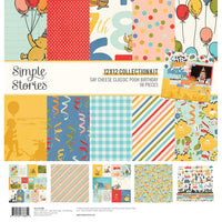 Simple Stories - Say Cheese Classic Pooh Birthday 12x12 Collection Kit