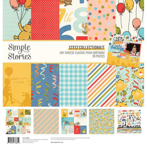 Simple Stories - Say Cheese Classic Pooh Birthday 12x12 Collection Kit