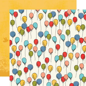 Simple Stories - Say Cheese Classic Pooh Birthday Paper - Ready To Party