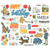 Simple Stories - Say Cheese Classic Pooh Birthday Bits & Pieces 47/Pkg
