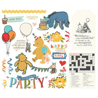 Simple Stories - Say Cheese Classic Pooh Birthday Big Bits 20/Pkg