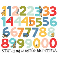 Simple Stories - Say Cheese Classic Pooh Birthday Number Bits 42/Pkg