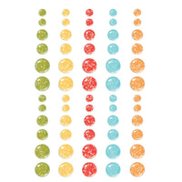 Simple Stories - Say Cheese Classic Pooh Birthday Enamel Glossy Dots 60/Pkg