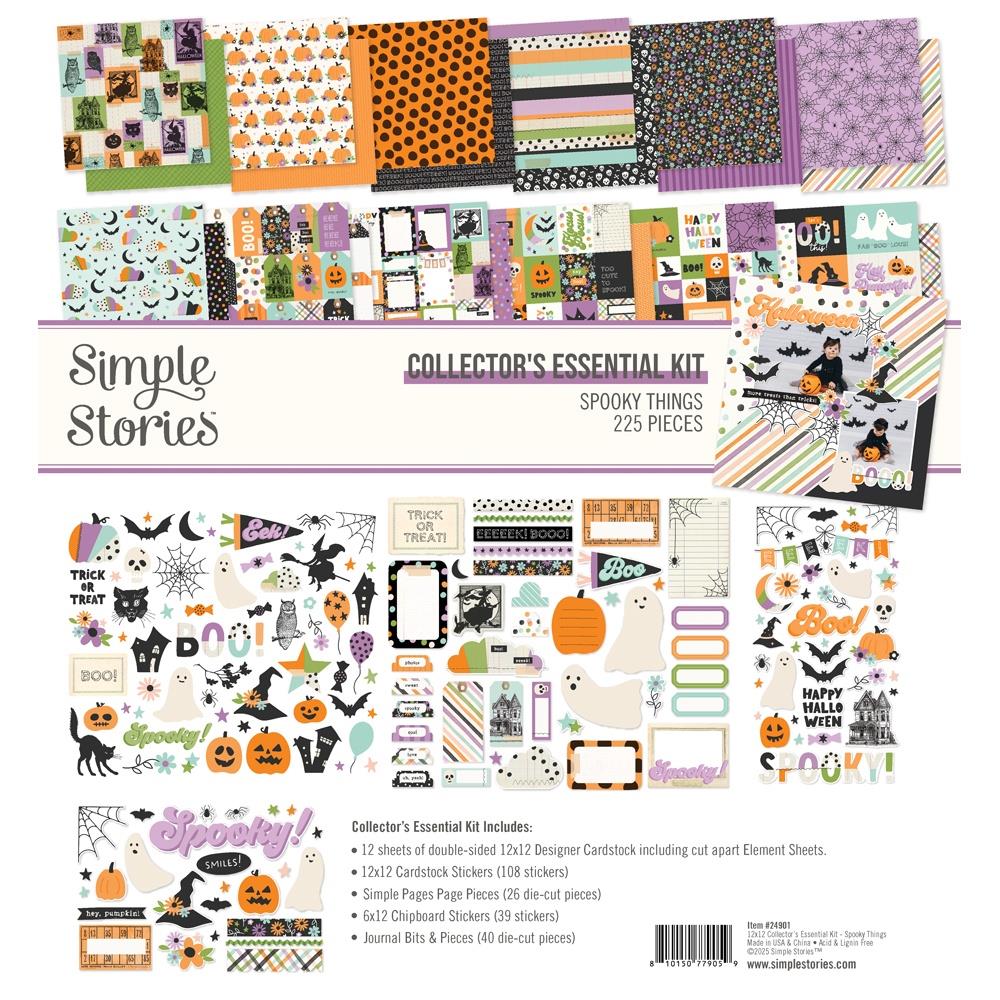 Simple Stories - Spooky Things Collector's Essential Kit