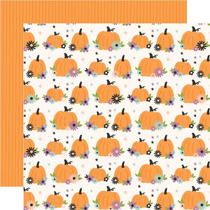 Simple Stories - Spooky Things Paper - Hello Pumpkin