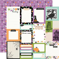 Simple Stories - Spooky Things Paper - Journal Elements