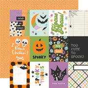 Simple Stories - Spooky Things Paper - 3X4 Elements
