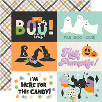 Simple Stories - Spooky Things Paper - 4X6 Elements