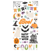 Simple Stories - Spooky Things Chipboard Stickers 39/Pkg