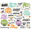 Simple Stories - Spooky Things Sentiment Bits 45/Pkg