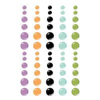 Simple Stories - Spooky Things Enamel Glossy Dots 60/Pkg