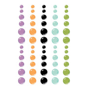 Simple Stories - Spooky Things Enamel Glossy Dots 60/Pkg