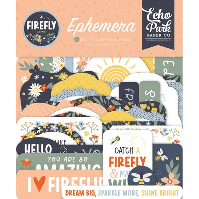 Echo Park - Firefly Ephemera Die Cuts 34/Pkg