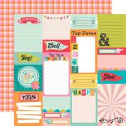 Simple Stories - Fun Times Paper - Journal Elements