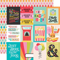 Simple Stories - Fun Times Paper - 3X4 Elements
