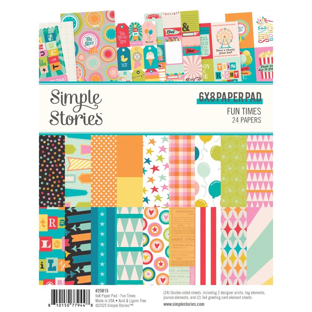 Simple Stories - Fun Times 6x8 Paper Pad