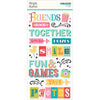 Simple Stories - Fun Times Foam Stickers 51/Pkg