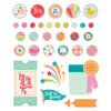 Simple Stories - Fun Times Decorative Brads 32/Pkg