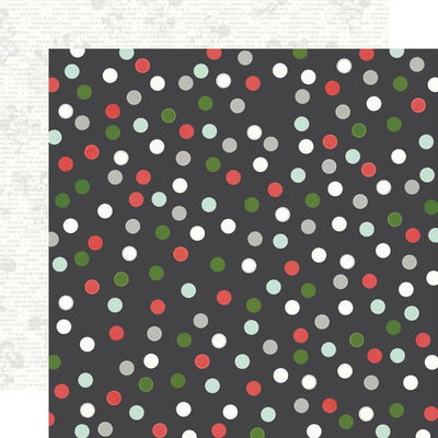 Simple Stories - Say Cheese Classic Mouse Christmas Paper - Deckin' The Halls