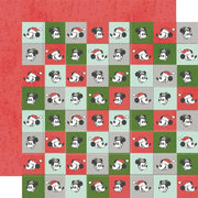 Simple Stories - Say Cheese Classic Mouse Christmas Paper - Keep It Jolly