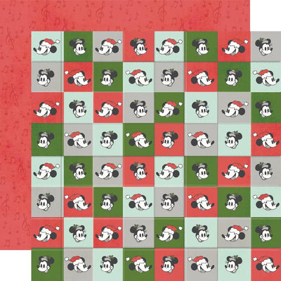Simple Stories - Say Cheese Classic Mouse Christmas Paper - Keep It Jolly