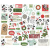 Simple Stories - Say Cheese Classic Mouse Christmas Bits & Pieces 57/Pkg