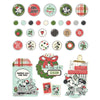 Simple Stories - Say Cheese Classic Mouse Christmas Decorative Brads