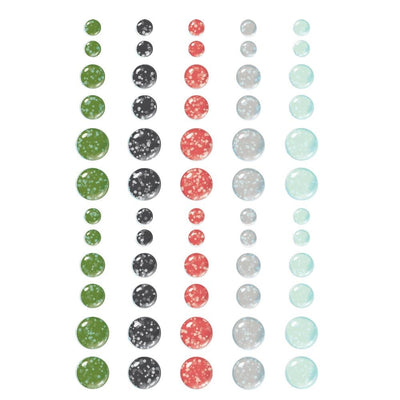 Simple Stories - Say Cheese Classic Mouse Christmas Glitter Enamel Dots