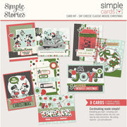 Simple Stories - Say Cheese Classic Mouse Christmas - Simple Cards Card Kit