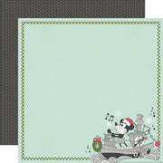 Simple Stories - Say Cheese Classic Mouse Christmas Paper - Jingle Bellin'