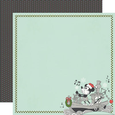 Simple Stories - Say Cheese Classic Mouse Christmas Paper - Jingle Bellin'