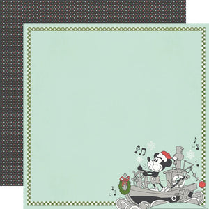 Simple Stories - Say Cheese Classic Mouse Christmas Paper - Jingle Bellin'
