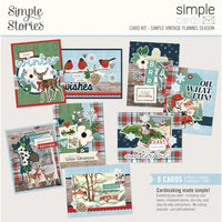 Simple Stories - Simple Vintage Flannel Season - Simple Cards Card Kit