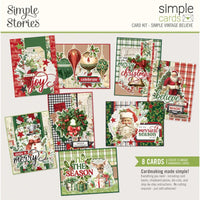 Simple Stories - Simple Vintage Believe - Simple Cards Card Kit