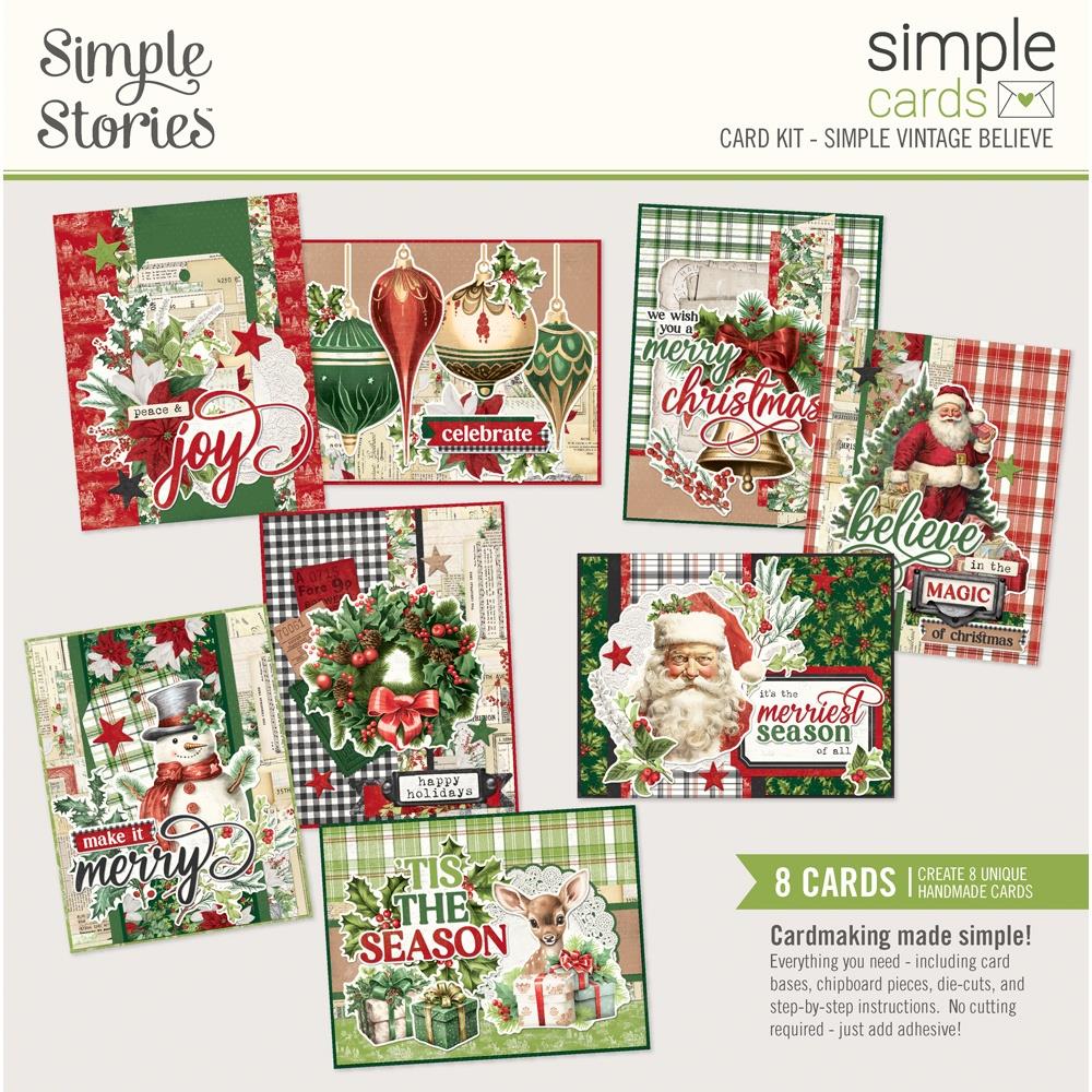 Simple Stories - Simple Vintage Believe - Simple Cards Card Kit